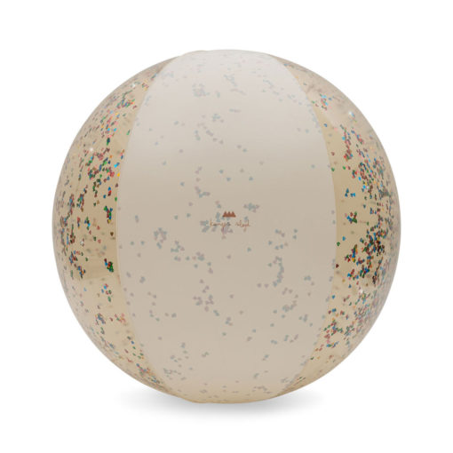 Konges Sløjd Wasserball „Creme“, transparent, ø65cm – Bild 2