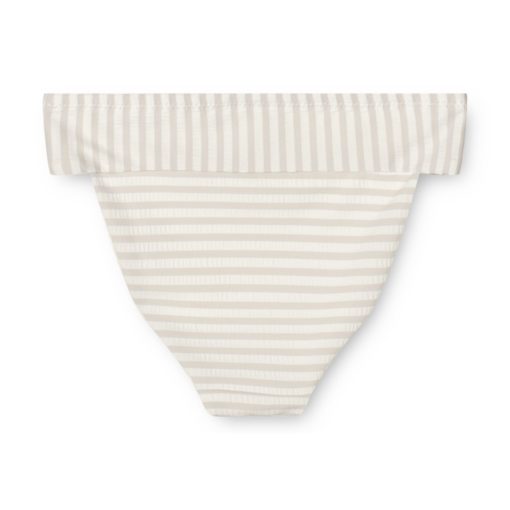 Liewood Kinder-Bikini-Set Lucette „Crisp white / Sandy“, Seersucker, LSF 40+, Gr. 86-98, 128 – Bild 6