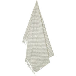 DELISTED Liewood Mona Hammam-Strandtuch „Garden green / Creme de la creme“, 100x160cm – Bild 2