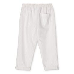 Liewood Kinder-Popelinehose Orlando „Crisp white / Sandy“, Gr. 56-86, 98-122 – Bild 2