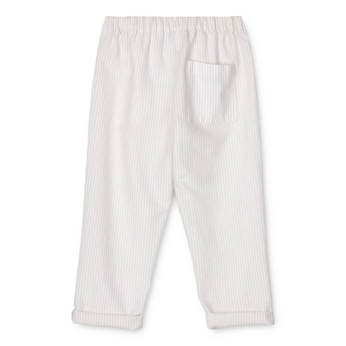 Liewood Kinder-Popelinehose Orlando „Crisp white / Sandy“, Gr. 56-86, 98-122 – Bild 2