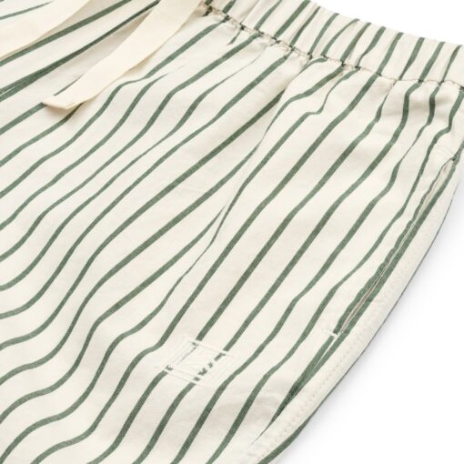 Liewood Kinder-Popelinehose Orlando „Garden green / Creme de la creme“, Gr. 56, 62, 74 – Bild 4
