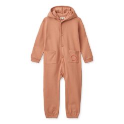 Liewood Sweat-Jumpsuit Topeka „Tuscany rose “, Gr. 56-104
