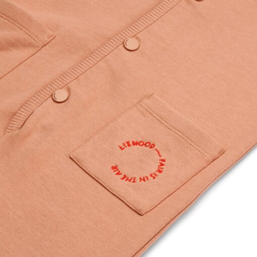 Liewood Sweat-Jumpsuit Topeka „Tuscany rose “, Gr. 56-104