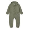 Liewood Kinder-Sweat-Jumpsuit Topeka „Faune green“, Gr. 56-104