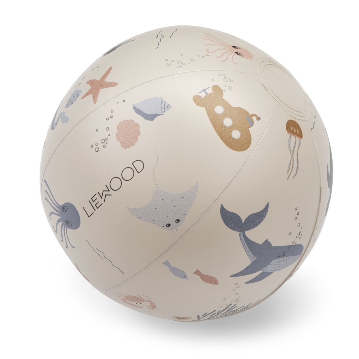 Liewood Wasserball Mitch beach ball_LW17556_1032_Sea creature Sandy_1-23_1