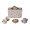 Maileg Nachmittags-Leckerbissen-Teeset, Maus - Purple Madelaine