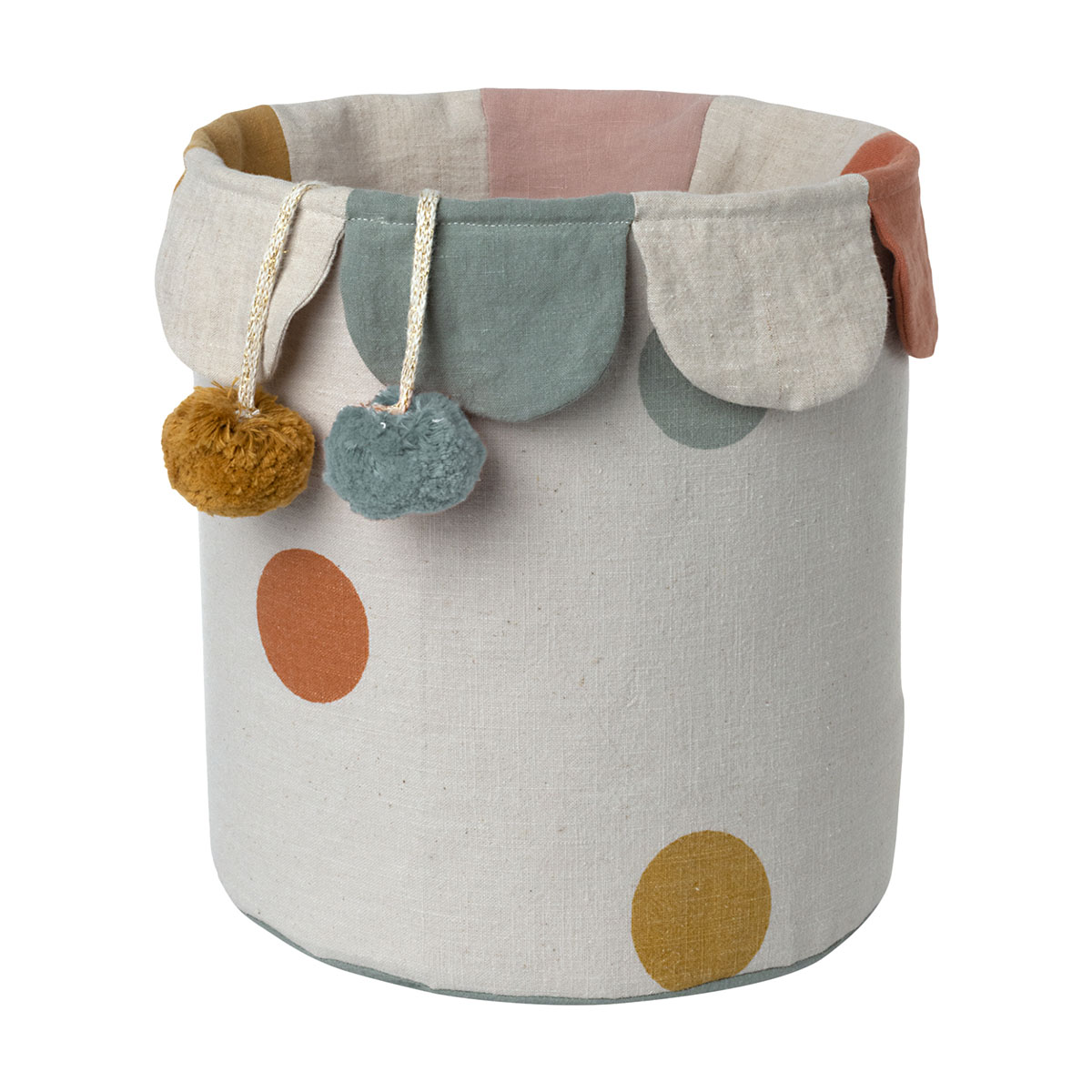 Maileg Stoffkorb für Spielzeug „grün“, H27cm 19-3531-00