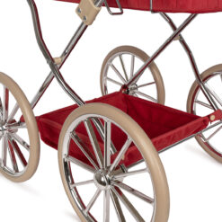 Konges Sløjd Puppenwagen „Cordsamt / Red“