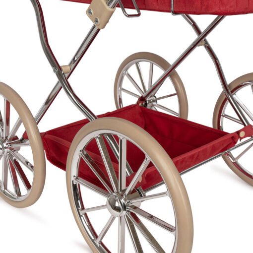 Konges Sløjd Puppenwagen „Cordsamt / Red“
