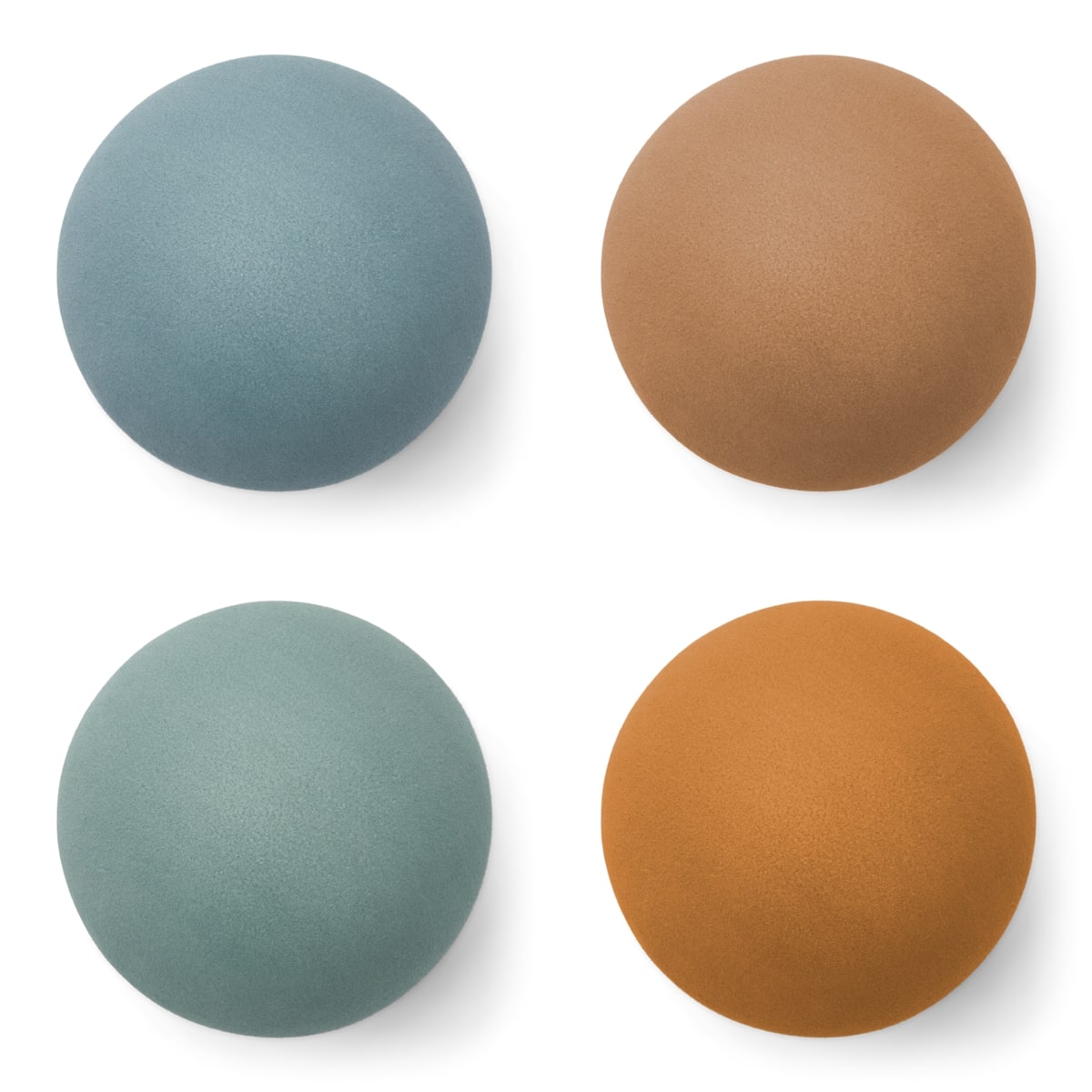 Liewood Schaumstoffball-Set Altana „Mustard multi mix“, ø6cm