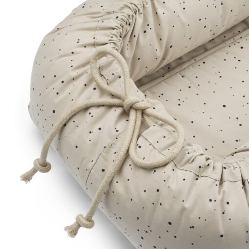 DELISTED Liewood Gro Babylift / Babynest „Splash dots / Mist“, Bio-Baumwolle – Bild 3
