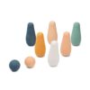 Liewood Bowling-Set Benno „Mustard multi mix“, Schaumstoff