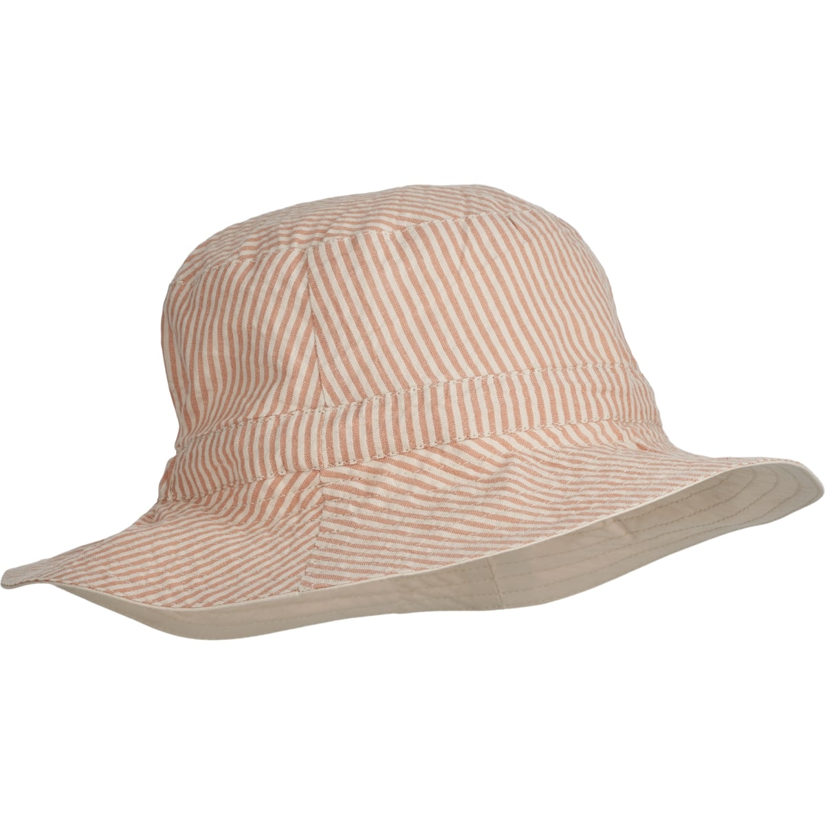 Liewood Wende-Sonnenhut Sander „Tuscany rose / Sandy“, Seersucker, 0-7 Jahre