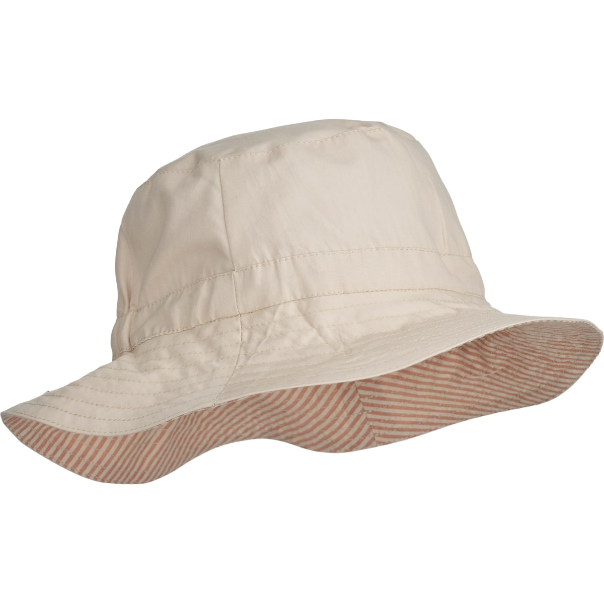 Liewood Wende-Sonnenhut Sander „Tuscany rose / Sandy“, Seersucker, 0-6M, 9-12 Monate – Bild 3
