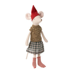 Maileg Weihnachtskleidungs-Set für Medium Maus „Mädchen“