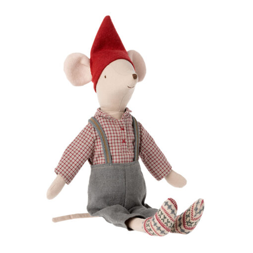 Maileg Weihnachtskleidungs-Set für Medium Maus „Junge“