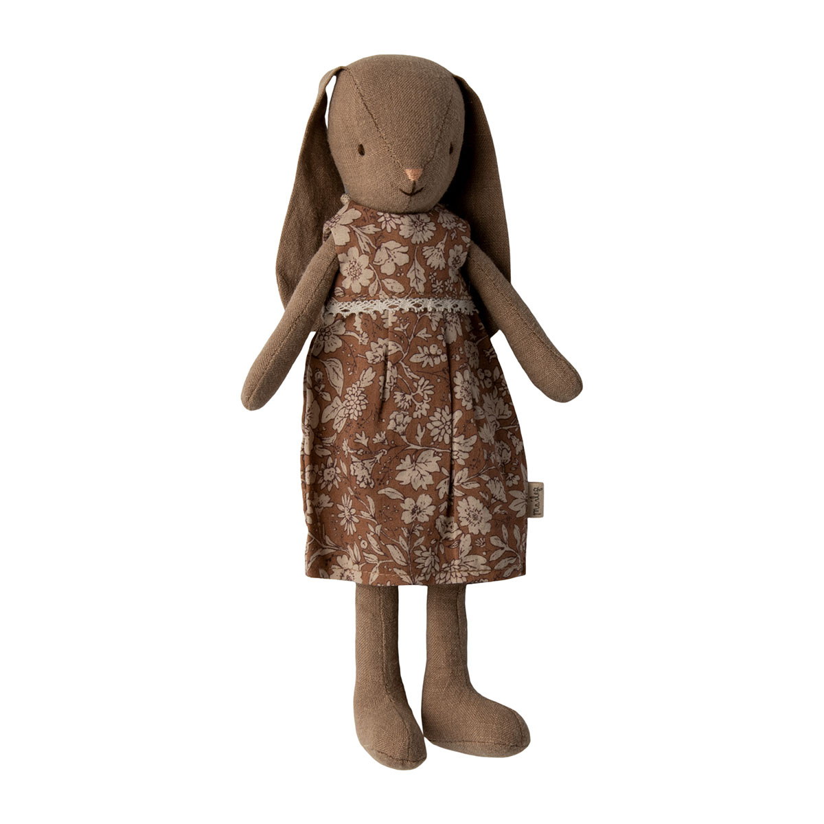 Maileg Hase mit Kleid „brown“, Gr. 2 - 24cm