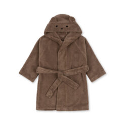 Konges Sløjd Kinder-Bademantel Terry „Desert Taupe“