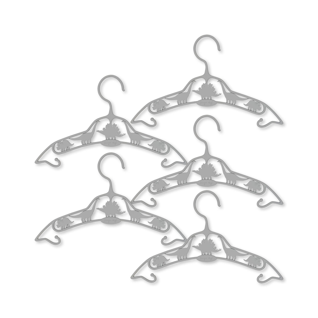 Konges Sløjd Kleiderbügel „Dino : Whale blue“, 5er-Set 01