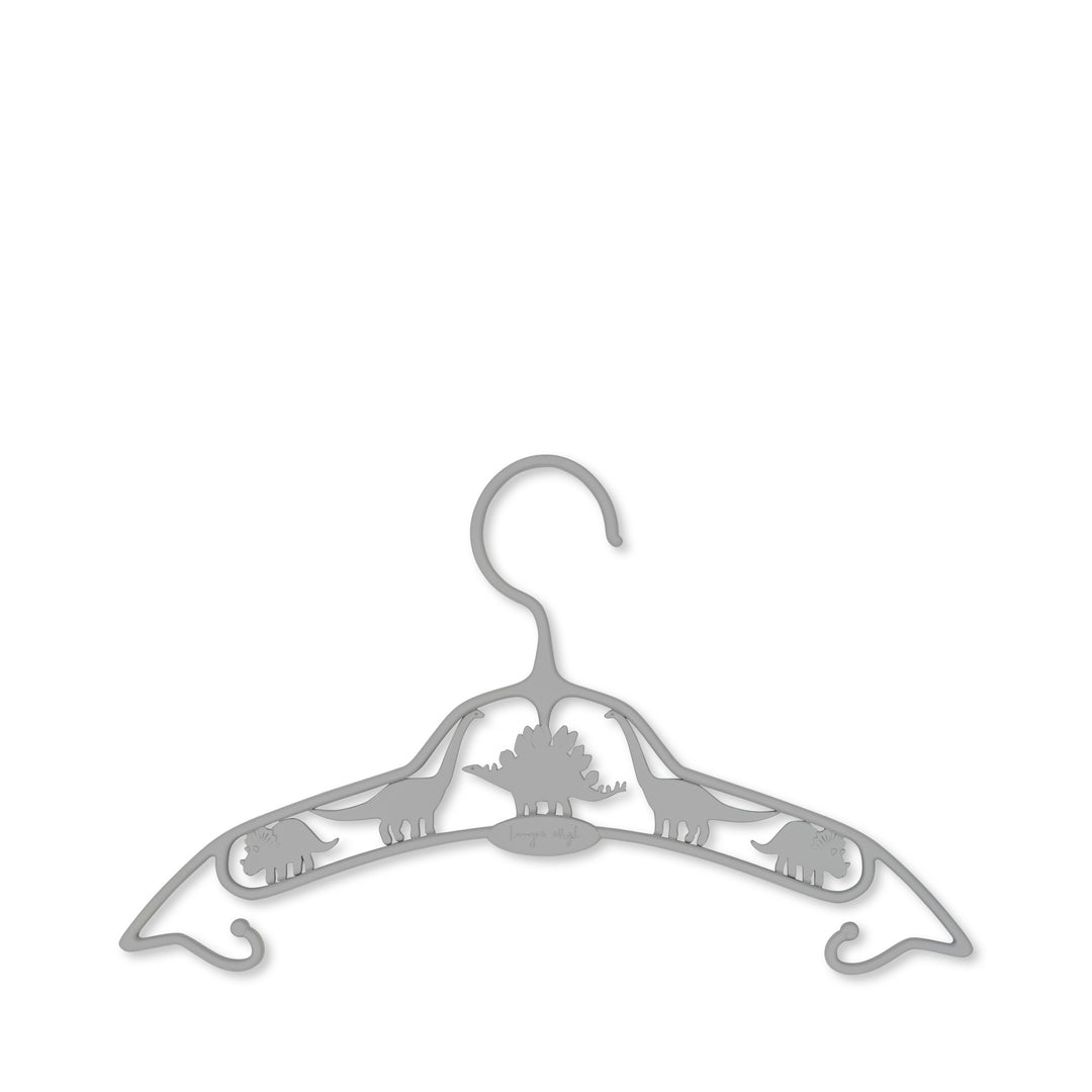 Konges Sløjd Kleiderbügel „Dino / Whale blue“, 5er-Set – Bild 2