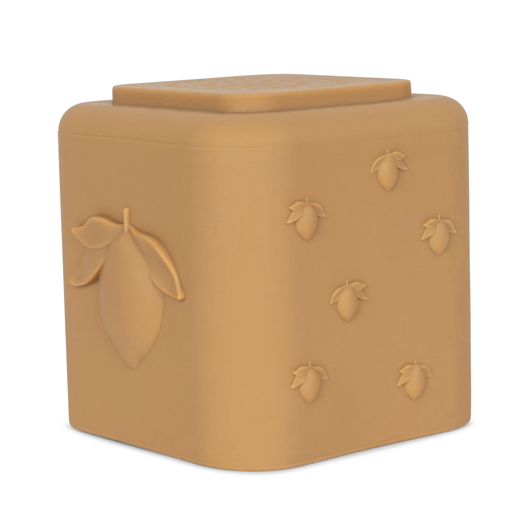 Konges Sløjd Stapelturm aus Silikon „Shitake mix“, Badespielzeug, 4-teilig – Bild 4