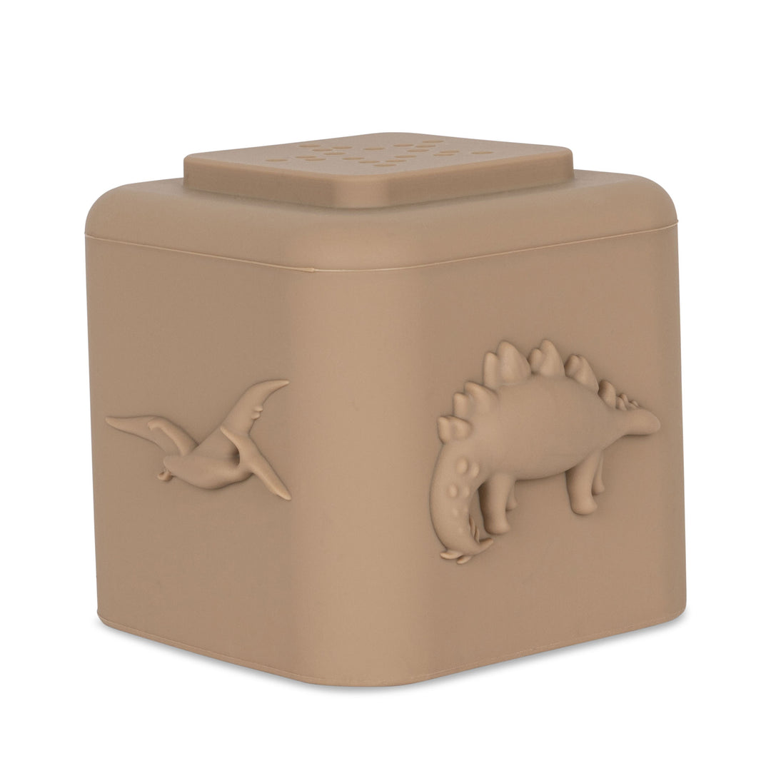 Konges Sløjd Stapelturm aus Silikon „Shitake mix“, Badespielzeug, 4-teilig – Bild 6