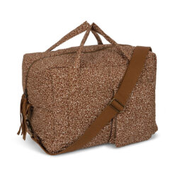 Konges Sløjd Wickeltasche „Blossom Mist Caramel“, inkl. Wickeltunterlage