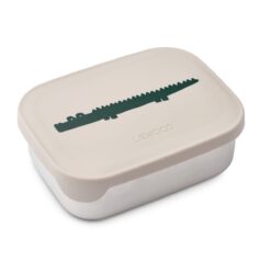 Liewood Arthur Lunchbox „Carlos : Sandy“, Edelstahl mit Silikon-Deckel