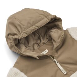 Liewood Fleece-Anorakjacke Belis „Sandy / Oat“, Gr. 98, 110-128 – Bild 4