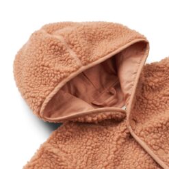 Liewood Inge Flor Kinderjacke „Tuscany rose“, Teddystoff, Gr. 56-86 – Bild 3