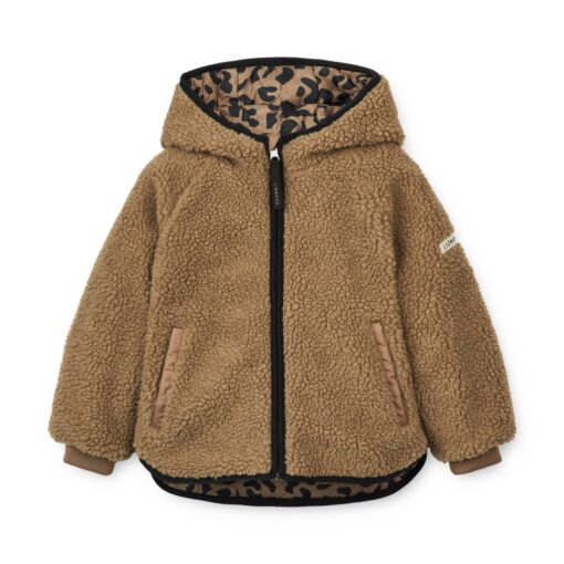 Liewood Jackson Thermo-Wendejacke für Kinder „Leo oat / Black panther“, Gr. 80, 86, 98 – Bild 5