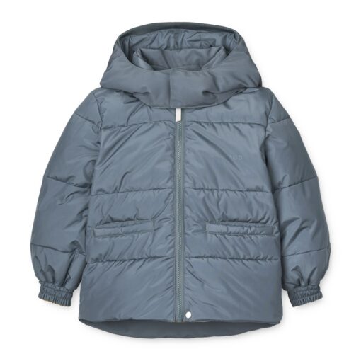 Liewood Paloma Daunenjacke für Kinder „Whale blue multi mix“, Wendejacke, Gr. 80-128 – Bild 9