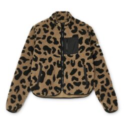 Liewood Sherpa Erwachsenen Jacke Nelson „Mega leo / Oat mix“ Gr. 34-42