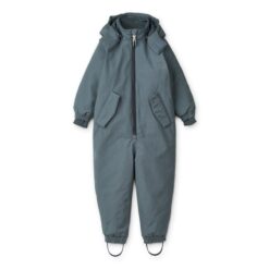 Liewood Sne Schneeanzug für Kinder „Whale blue“