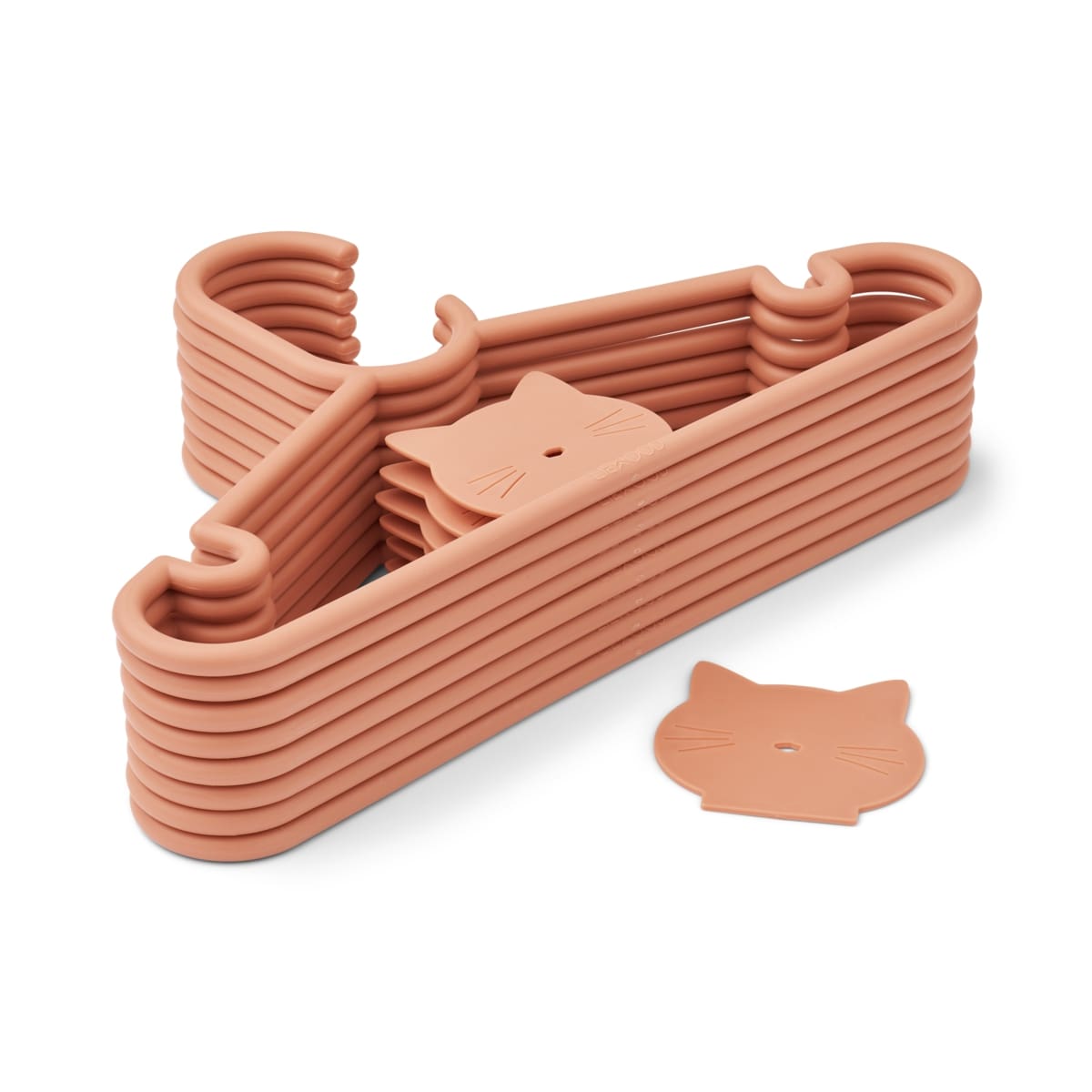 Liewood Kleiderbügel-Set Falton für Kinder „Tuscany rose“, 8er-Pack – Bild 2