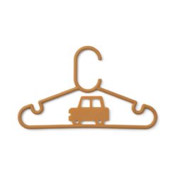 Liewood Kleiderbügel-Set Falton für Kinder „Golden caramel“, 8er-Pack – Bild 3