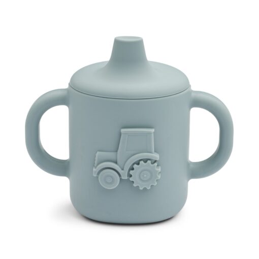 Liewood 3D Silikon Schnabelbecher Amelio „Blue fog“