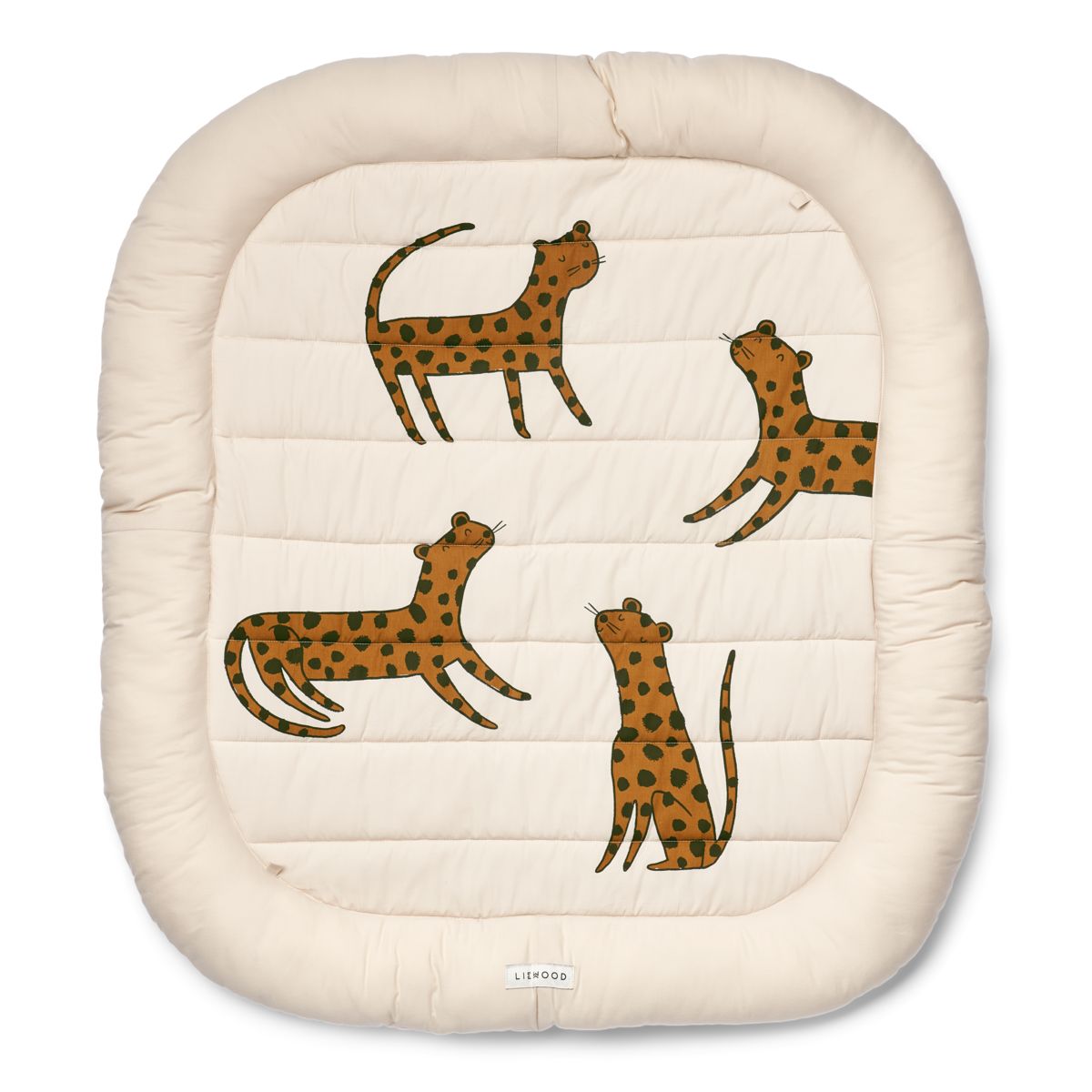 Liewood Baby-Aktivitätsnest Amin „Leopard : Sandy“, 100cm 01