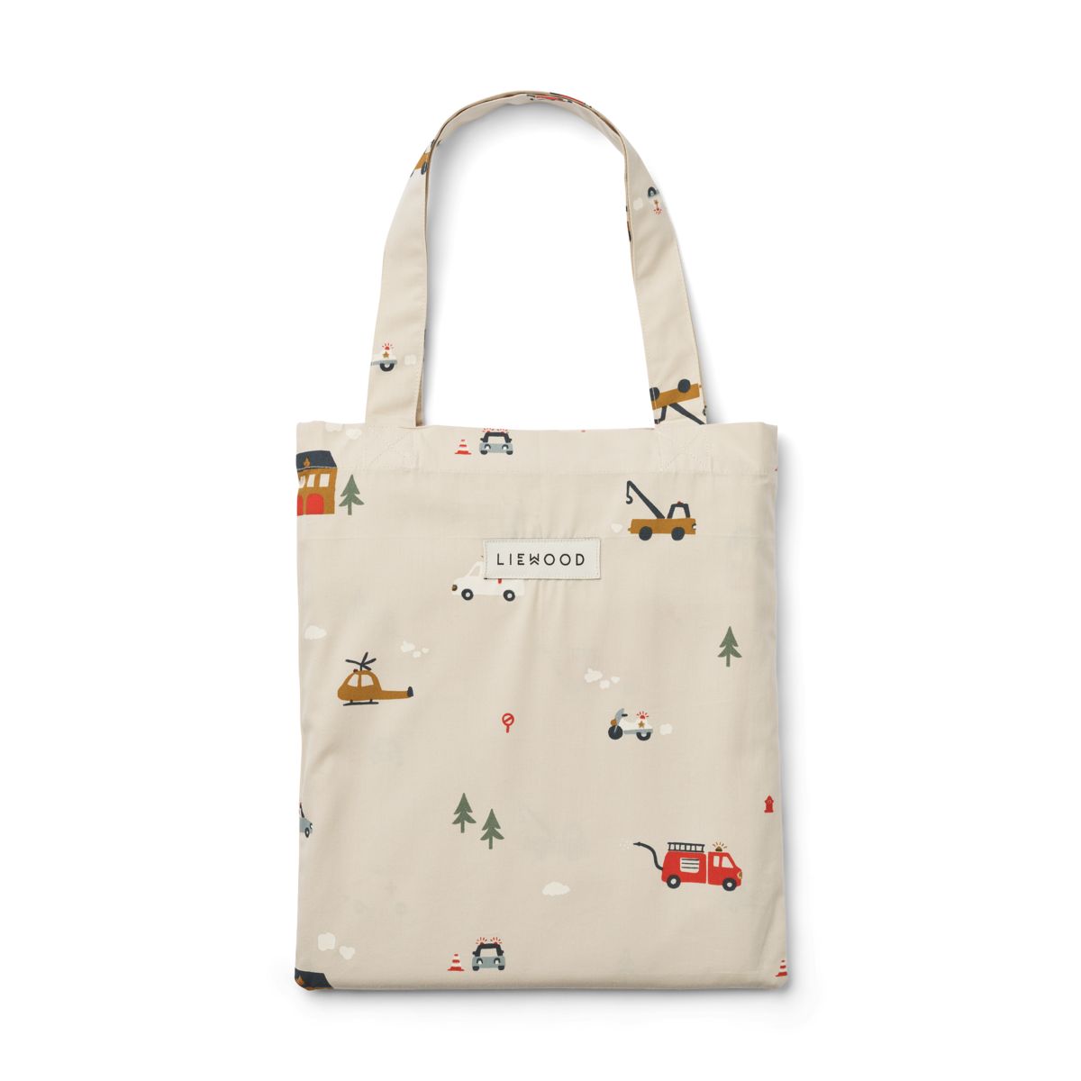 Liewood Baby-Bettwäsche Carmen „Emergency vehicle / Sandy“, 100x70cm / 45x40cm – Bild 3