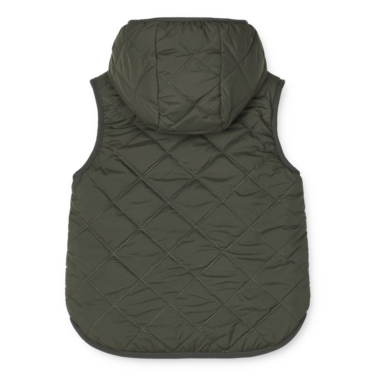 Liewood Diana Thermo-Wendeweste für Kinder „Hunter green / Nebelgrau“, Gr. 80-116 – Bild 3