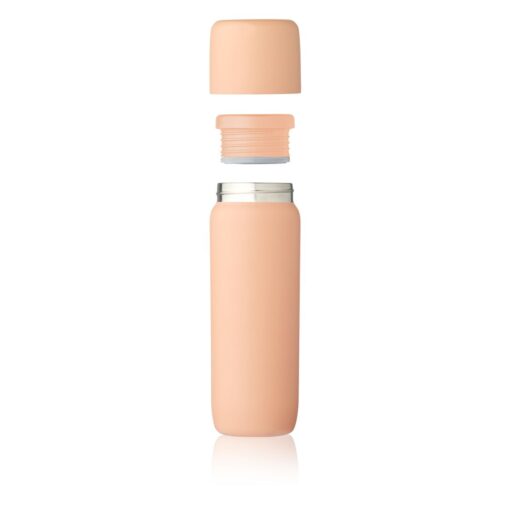 Liewood Edelstahl-Thermosflasche Jill „Tuscany rose", 500ml, Silikonhülle – Bild 3