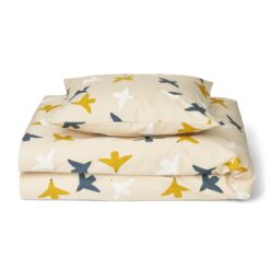 Liewood Junior-Bettwäsche Ingeborg „Birds / Sea shell“