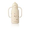 Liewood Edelstahl Trinkflasche Kimmie „Star bright / Sandy“ mit Griffen