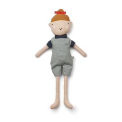 Liewood Puppe Mai „Sea blue multi mix“, H30cm