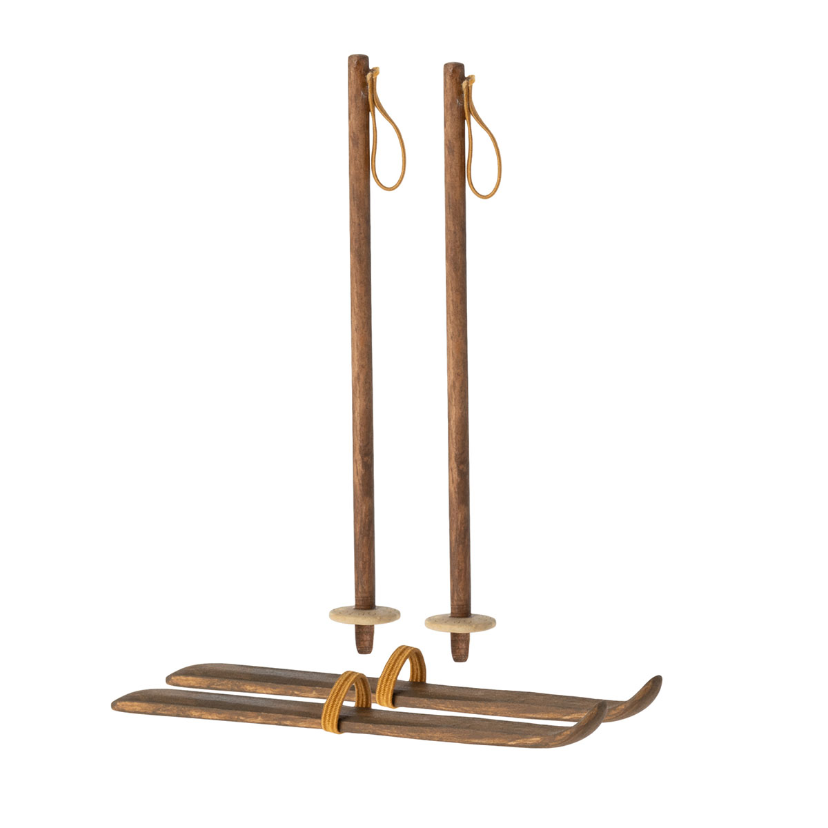 DELISTED Maileg Miniatur Ski und Skistöcke für Mama & Papa Maus