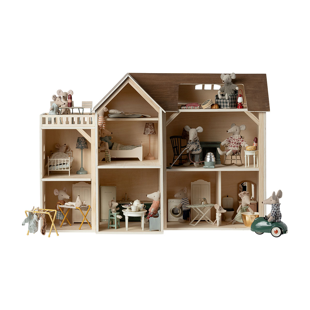 Maileg Puppenhaus „Mauseloch Bauernhaus“ 56x63cm – Bild 2