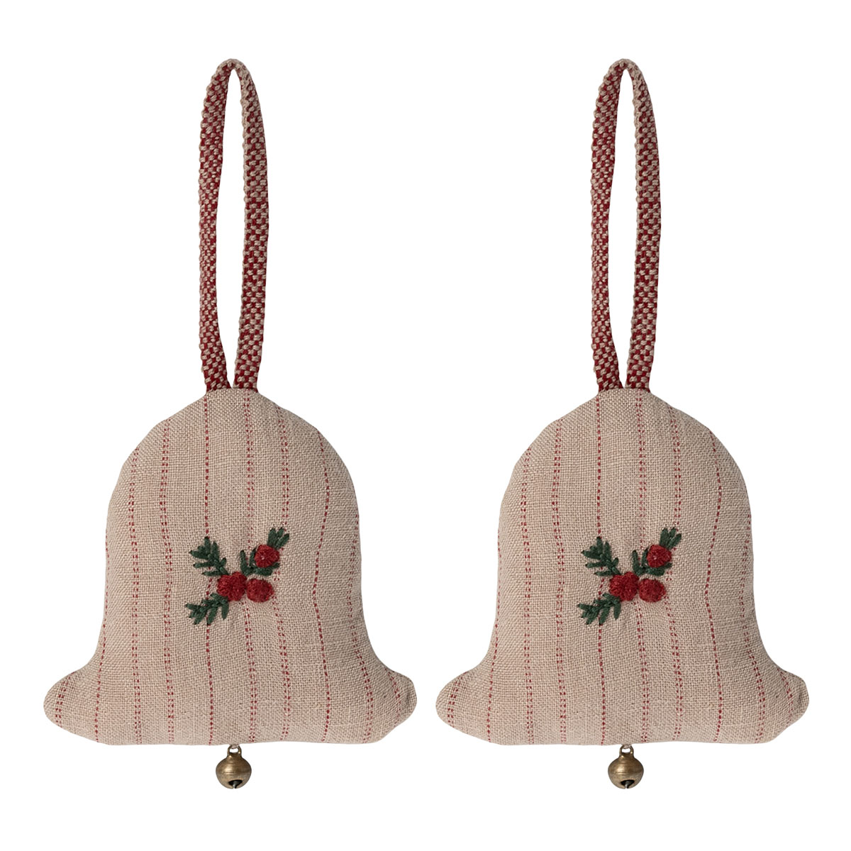 Weihnachtsbaumschmuck-Set, Beflockt, Aus Leichtem Kunststoff Und