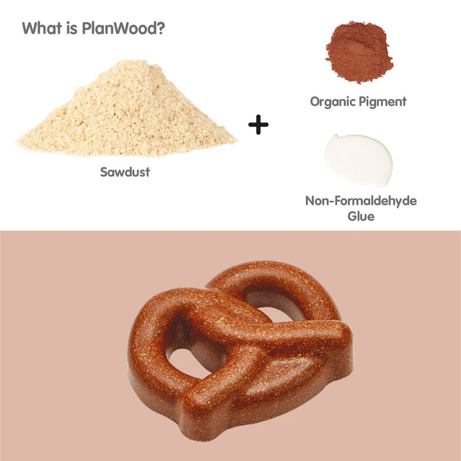 PlanToys Spielzeug Brot-Set aus Holz – Bild 3