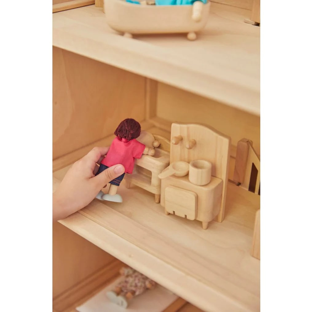 PlanToys Viktorianisches Puppenhausmöbel-Set – Bild 4